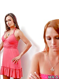 In a very special episode, Chris' girlfriend insists that he's a big dumb jerk but her mom believes otherwise. When Chris comes to visit, Claudia knows that he's about to be dumped so she does the sensible thing and fucks his brains out! This leaves Ch